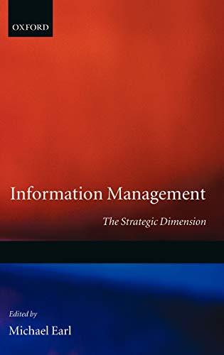 Beispielbild fr Information Management ' the Strategic Dimension ' zum Verkauf von WorldofBooks