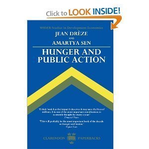 Imagen de archivo de Hunger and Public Action (Wider Studies in Development Economics) a la venta por WorldofBooks