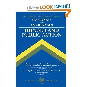 Stock image for Hunger and Public Action (Wider Studies in Development Economics) for sale by WorldofBooks