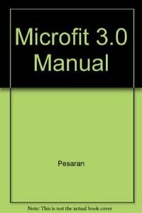 Imagen de archivo de Microfit 3.0 User Manual a la venta por Shadow Books