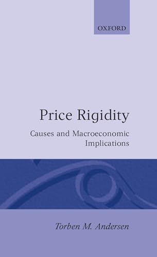 Imagen de archivo de Price Rigidity Causes and Macroeconomic Implications a la venta por Rain Dog Books