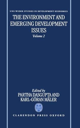 9780198287681: The Environment and Emerging Development Issues (002)