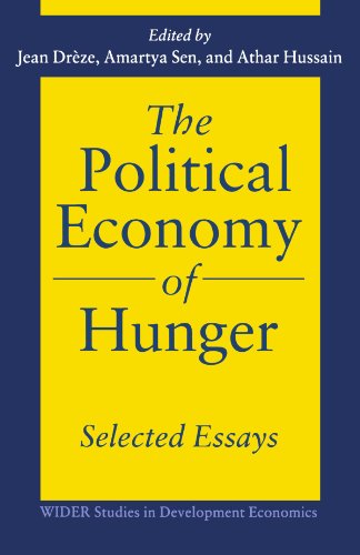 Stock image for The Political Economy of Hunger: Selected Essays for sale by ThriftBooks-Dallas