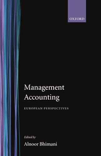 Beispielbild fr Management Accounting: European Perspectives zum Verkauf von Anybook.com