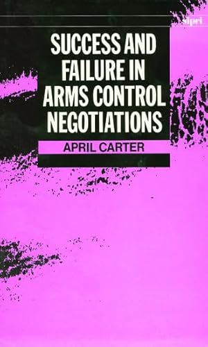 Stock image for Success and Failure in Arms Control Negotiations for sale by Revaluation Books