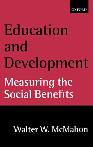 9780198292319: Education and Development: Measuring the Social Benefits