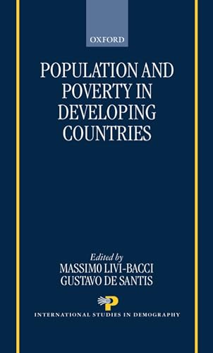 Imagen de archivo de Population and Poverty in the Developing World (International Studies in Demography) a la venta por Bright Study Books