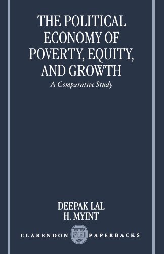 Imagen de archivo de The Political Economy of Poverty, Equity, and Growth: A Comparative Study a la venta por Books From California