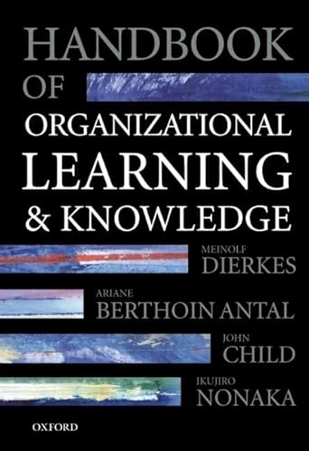 9780198295822: Handbook of Organizational Learning and Knowledge