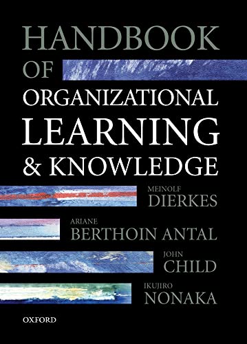 Stock image for Handbook of Organizational Learning and Knowledge for sale by Bahamut Media