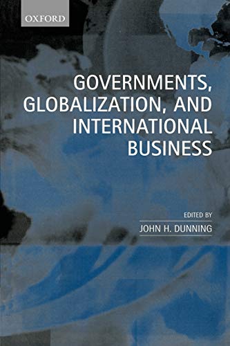 9780198296058: Governments, Globalization, And International Business