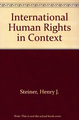 9780198298489: International Human Rights in Context: Law, Politics, Morals