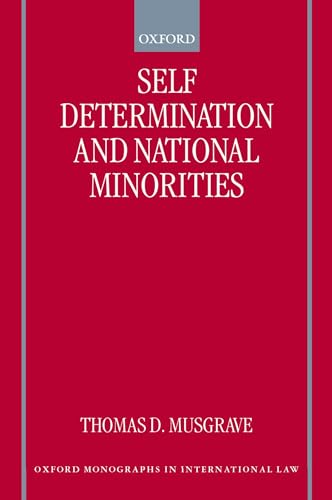 Imagen de archivo de Self-Determination and National Minorities a la venta por Chiron Media