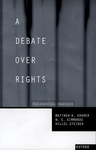 Imagen de archivo de A Debate Over Rights: Philosophical Enquiries a la venta por Chiron Media