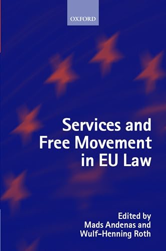 Stock image for Services and Free Movement in EU Law for sale by Nauka Japan LLC