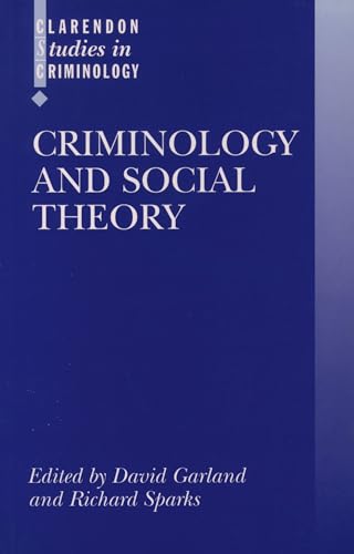 Stock image for Criminology and Social Theory (Clarendon Studies in Criminology) for sale by BooksRun