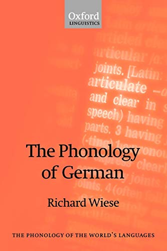 Beispielbild fr The Phonology of German (The ^APhonology of the World's Languages) zum Verkauf von BooksRun