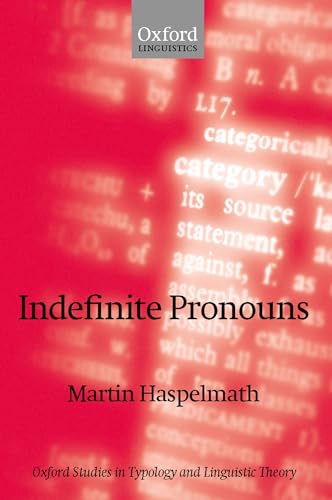 Imagen de archivo de Indefinite Pronouns a la venta por PBShop.store US