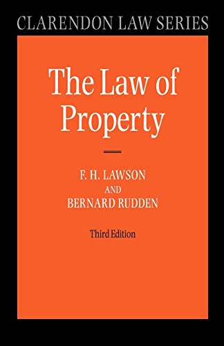 Stock image for Law of Property for sale by Better World Books