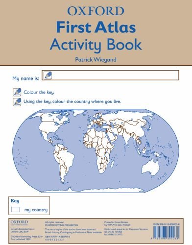 Stock image for Oxford First Atlas Activity Book for sale by PBShop.store US