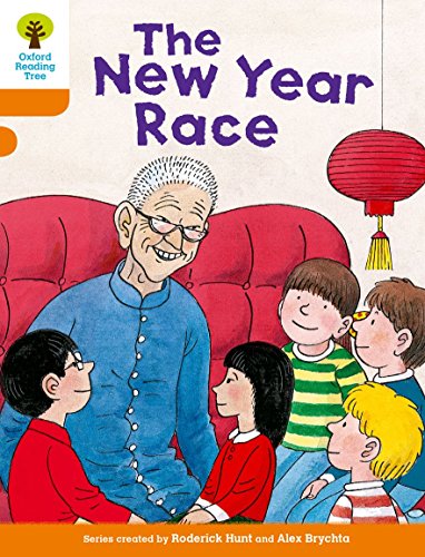 Imagen de archivo de Oxford Reading Tree Biff, Chip and Kipper Stories Decode and Develop: Level 6: The New Year Race a la venta por WorldofBooks