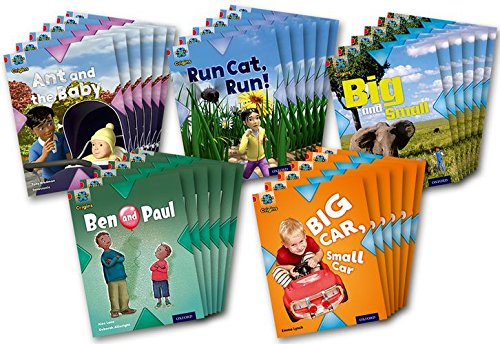 Stock image for Project X Origins: Red Book Band, Oxford Level 2: Big and Small: Class Pack of 30 for sale by Revaluation Books