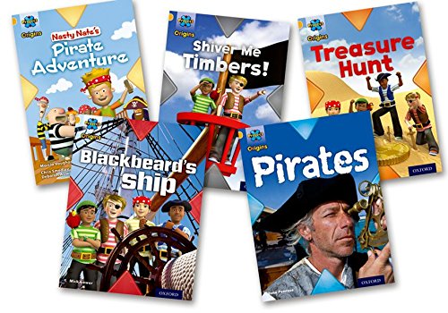 Stock image for Project X Origins: Gold Book Band, Oxford Level 9. Pirates: Mixed Pack of 5 (PACK) for sale by Iridium_Books