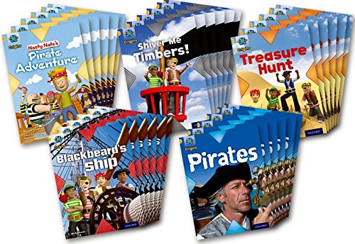 Imagen de archivo de Project X Origins: Gold Book Band, Oxford Level 9. Pirates: Class Pack of 30 (PACK) a la venta por Iridium_Books