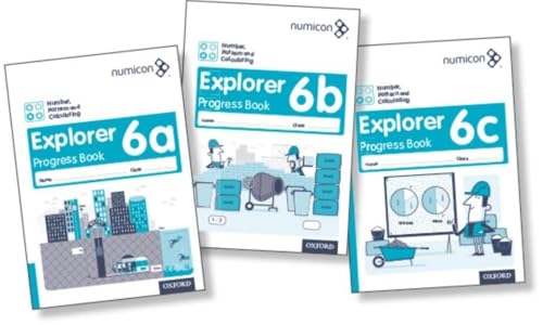 9780198304937: Number, Pattern and Calculating 6 Explorer Progress Books ABC (Mixed pack) (Numicon Teaching Programme)