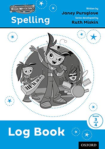 Beispielbild fr Read Write Inc. Spelling: Read Write Inc. Spelling: Log Book 3-4 (Pack of 5) zum Verkauf von Blackwell's