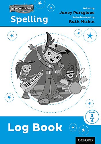 Stock image for Read Write Inc. Spelling: Read Write Inc. Spelling: Log Book 3-4 (Pack of 5) for sale by Blackwell's