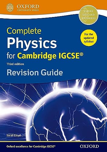 Beispielbild fr Complete Physics for Cambridge IGCSE RG Revision Guide (Third edition) zum Verkauf von Goodwill