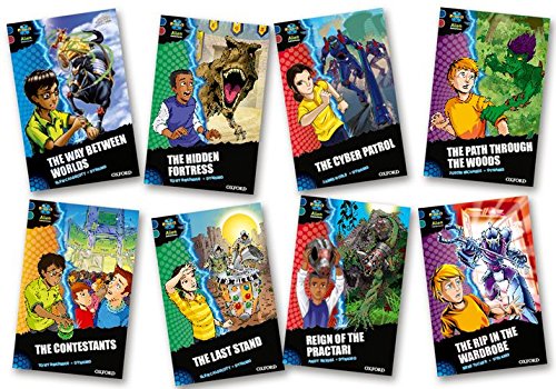 Stock image for Project X Alien Adventures: Dark Blue Book Band, Oxford Levels 15-16: Dark Blue Book Band, Mixed Pack of 8 for sale by Blackwell's