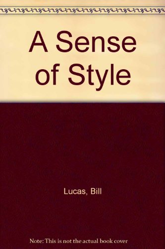 Beispielbild fr A Sense of Style zum Verkauf von AwesomeBooks