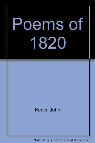 9780198313205: Poems of 1820
