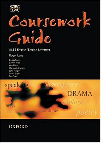 Stock image for WJEC/CBAC GCSE English/English Literature: Coursework Guide for sale by Goldstone Books