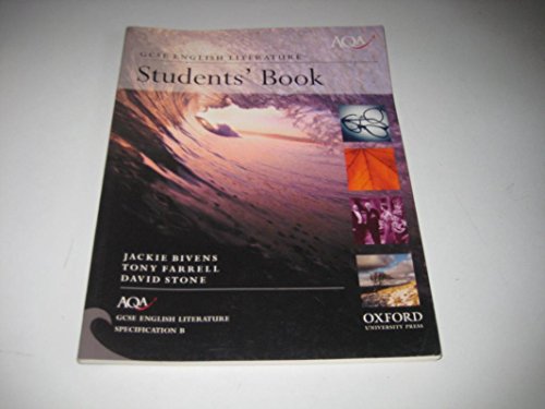Beispielbild fr AQA English GCSE Specification B: English Literature Students' Book zum Verkauf von AwesomeBooks