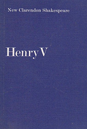 Stock image for King Henry V (New Clarendon Shakespeare) for sale by getbooks GmbH