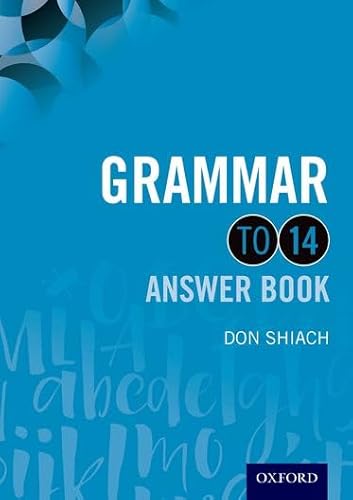 Imagen de archivo de Grammar to 14 Answer Book Third Edition a la venta por Brit Books