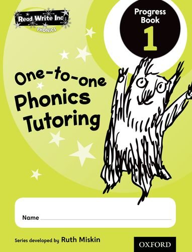 Read Write Inc.: Phonics: One-to-One Phonics Tutoring Progress Book 1 Pack of 5 (9780198330851) by Miskin, Ruth