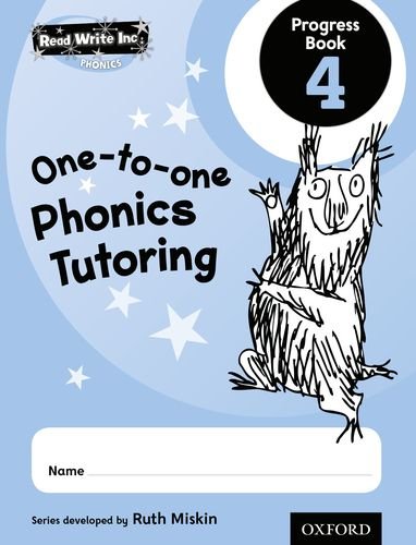 Imagen de archivo de Read Write Inc.: Phonics One-to-One Phonics Tutoring Progress Book 4 Pack of 5 (Paperback) a la venta por Iridium_Books