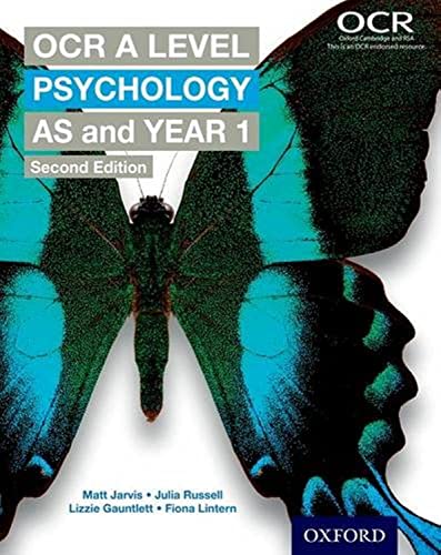 Stock image for OCR A Level Psychology AS and Year 1 for sale by Reuseabook