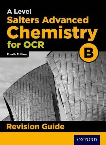 Beispielbild fr OCR A Level Salters' Advanced Chemistry. Revision Guide zum Verkauf von Blackwell's