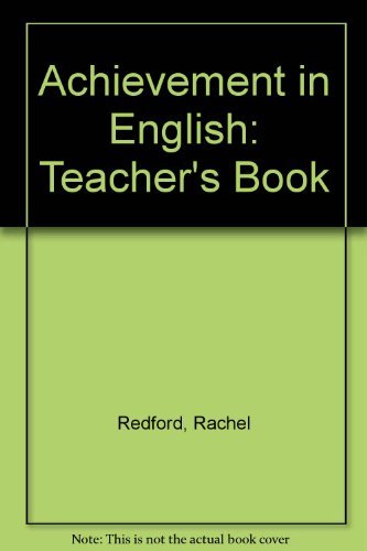 Achievement in English: Teacher's Book