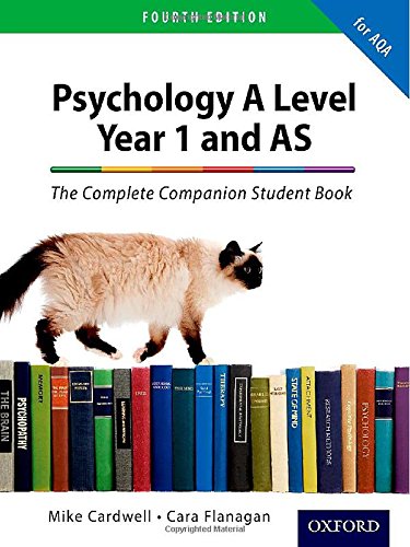 Stock image for The Complete Companions: AQA Psychology Year 1 and AS Student Book (Complete Companion Psychology) for sale by Goldstone Books