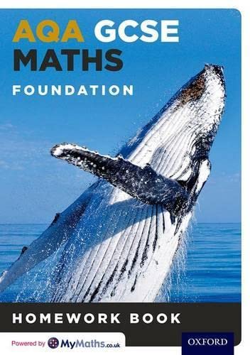 Stock image for AQA GCSE Maths Foundation Homework BoPlass, Clare for sale by Iridium_Books