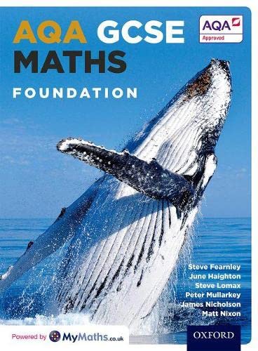 Imagen de archivo de AQA GCSE Maths Foundation Student Book a la venta por Revaluation Books