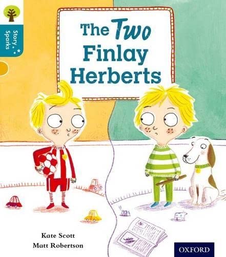 Imagen de archivo de Oxford Reading Tree Story Sparks: Oxford Level 9: The Two Finlay Herberts a la venta por AwesomeBooks