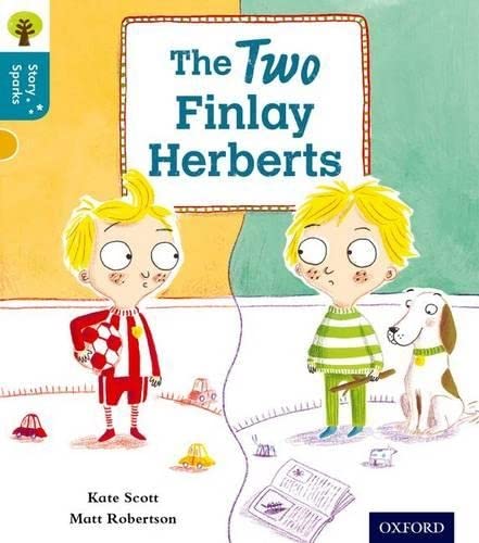 Stock image for Oxford Reading Tree Story Sparks: Oxford Level 9: The Two Finlay Herberts for sale by WorldofBooks