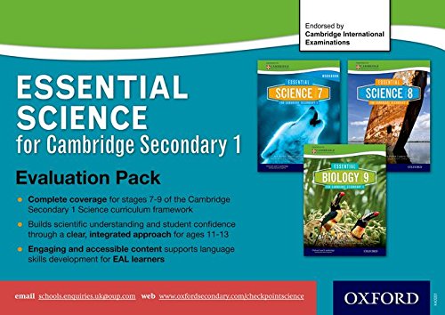 9780198356967: Essential Science for Camb Sec 1 Eval Pk